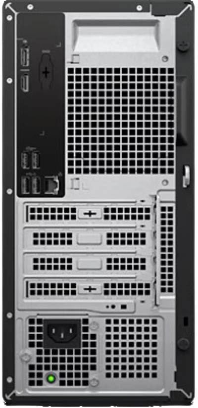 Kompjuter desktop Dell Pro Tower Essential QVT1260, Intel Core i3 14100, 8GB RAM, 512GB SSD, Intel Iris Plus Graphics, i zi