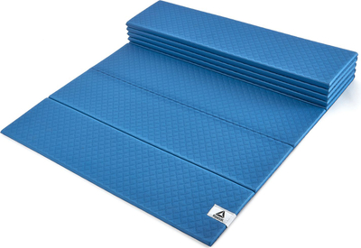 Tapet palosës për yoga Reebok, 6mm, blu