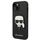 Mbulesë telefoni Karl Lagerfeld PU Saffiano Karl Head për iPhone 14, e zezë