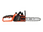 Sharrë zinxhiri pa kabllo Black&Decker GKC1825L20, 18V, shufër 25cm, portokalli