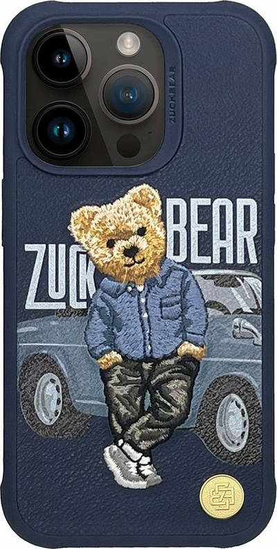 Këllëf telefoni Digital Ventures Zuck Bear San Francisco Fortune, për iPhone 16 Pro Max, Bay Area Player, shumëngjyrësh