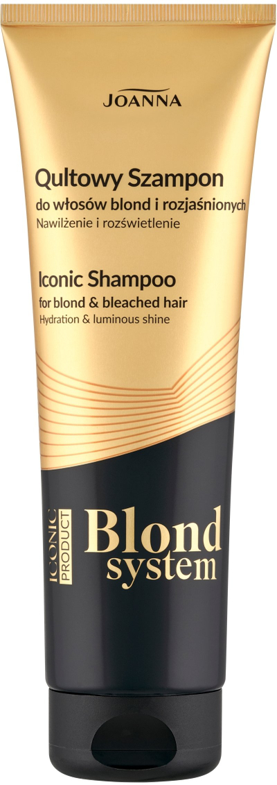 Shampoo flokësh Joanna Blond System, për flokë bjonde dhe të dekoloruara, 260 ml