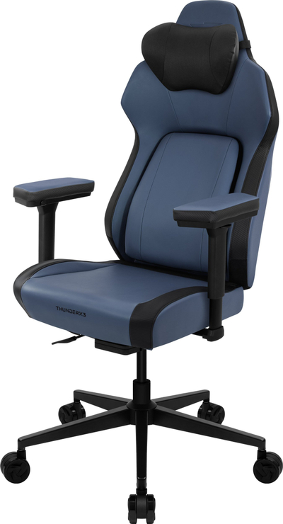 Karrige gaming ThunderX3 CORE Smart, ergonomike, mban deri 125 kg, blu moderne