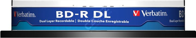 Disqe Verbatim BD-R DL, 6x, 50GB, 10 copë