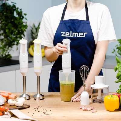 Blender dore Zelmer ZHB4562L Pulsar Deluxe Max, 800W, inox, i bardhë