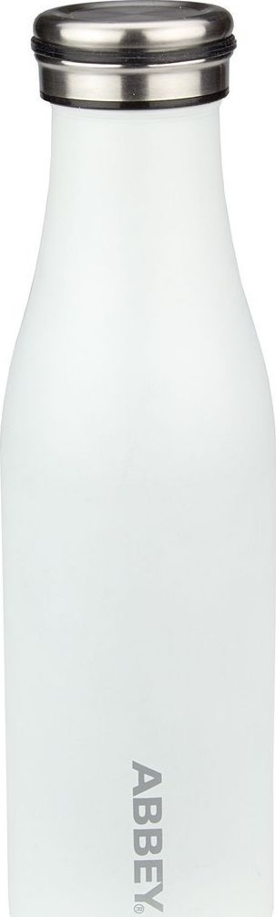 Shishe sportive Abbey SCH, 0.45L, me dy mure, e bardhë