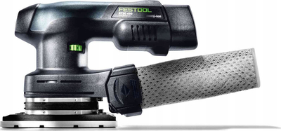 Lëmuse orbitale me bateri Festool RTSC 400 Basic, Li-Ion, me Systainer, e zezë