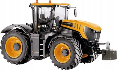 Maket traktor Wiking JCB Fastrac 8330, shkalla 1:32, model për koleksion, portokalli me të zezë