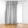 Perde Mistraline, pambuk i riciklum, 140x240 cm, gri