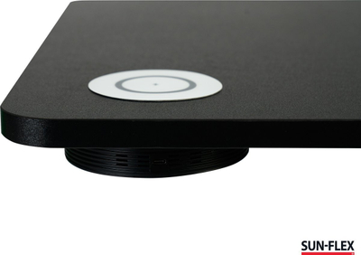 Karikues wireless Sun Flex 700200 UltraCharge, Qi, montim nën tavolinë, i zi