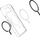 Futrollë Spigen Ultra Hybrid OneTap Metal Ring MagSafe për Google Pixel 8, transparente, MagSafe, e zezë