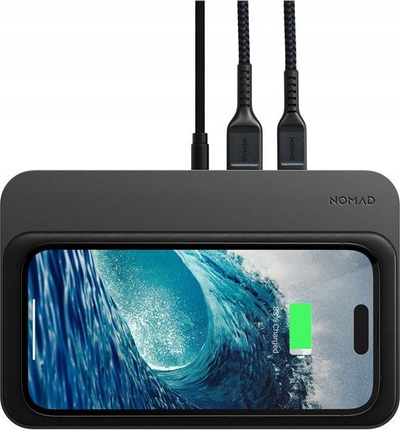 Karikues wireless Nomad Base Station Hub Edition V4, multi pajisje, Qi, i zi