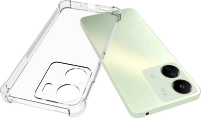 Maskë mbrojtëse Armor për Xiaomi Redmi 13C 4G, silikon 1.5mm, transparente