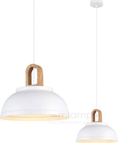 Llambë varëse Netlighting ITLMDM3153/1M, 1xE27, 30cm, e bardhë