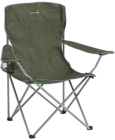 Karrige palosëse kampingu Easy Camp Spruce Arm Chair, mbajtëse për gotë, 110kg, jeshile oliv