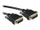 Kabllo monitori VALUE DVI-D Dual Link, 1m, i zi