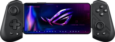 Kontroller Asus ROG Tessen, me kabllo, i zi / i hirtë