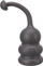 Lodër për qen Trixie Be Eco Jumper With Cord, TPE i ricikluar, 9 cm, gri