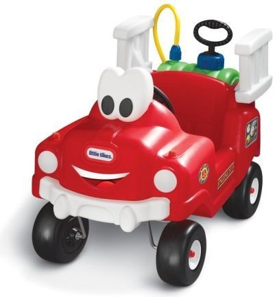 Makinë për fëmijë Little Tikes Cozy Coupe Fire Department (616129E13), e kuqe