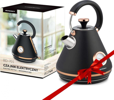 Vluese uji Berdsen BD-701, 2200W, 1.7L, e zezë / bronztë