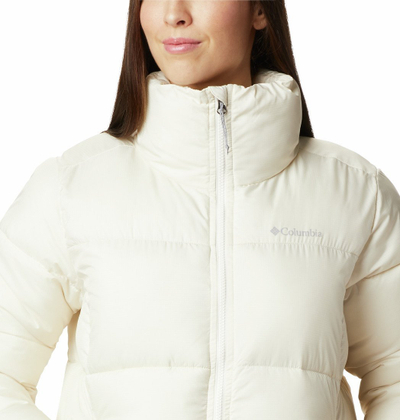 Xhaketë gocash Columbia Puffect Jacket W 1864781191, me kapuç, e bardhë
