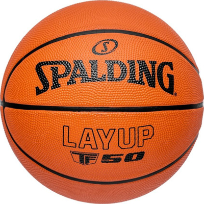 Top basketbolli Spalding Layup TF50 R, nr. 6, portokalli