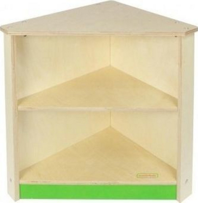 Kabinet këndor druri për kuzhinë lojërash Masterkidz, 39.5 x 39.5 x 52 cm, ngjyrë druri