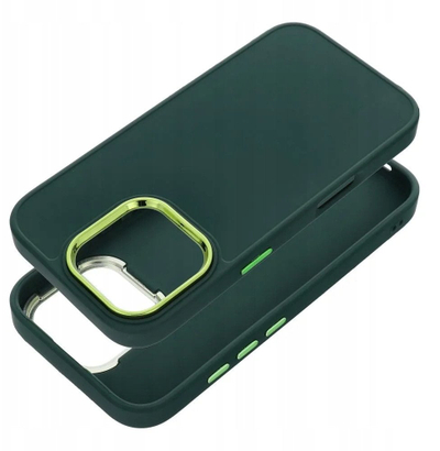 Mbrojtëse telefoni OEM për iPhone 17 Pro Max, kornizë FRAME, TPU, jeshile