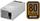 Напојување FSP Fortron FSP400-50WCB, 2U, 400W, 80 Plus Bronze, сиво металик