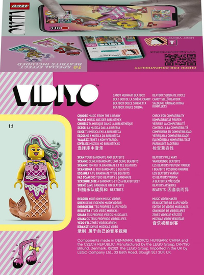 Lojë LEGO Vidiyo Candy Mermaid BeatBox (43102)