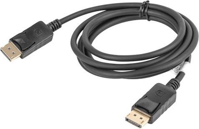 Kabllo Lanberg DisplayPort – DisplayPort, 1.8m, e zezë