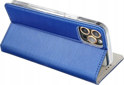 Futera me magnet për telefon Samsung Galaxy A36 5G, me mbajtëse, me xhepa kartash, e zezë