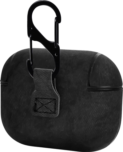 Kuti mbrojtëse TerraTec AirBox Fabrik për AirPods Pro, me karabiner, e zezë