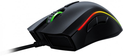 Maus gaming Razer Mamba Elite, ergonomik, RGB, i zi