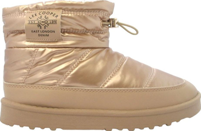 Çizme dimri për goca Lee Cooper LCJ-23-44-1965LA, me izolim, me zinxhir anash, ngjyrë ari