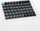 Set keycaps Ducky Skyline PBT Tripleshot, 133 taste, layout ANSI US, gri blu
