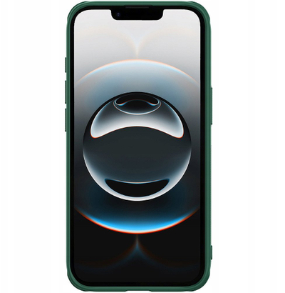 Kapak telefoni Nillkin Super Frosted PRO për iPhone 16e, mbron nga gërvishtjet, i hollë, jeshile