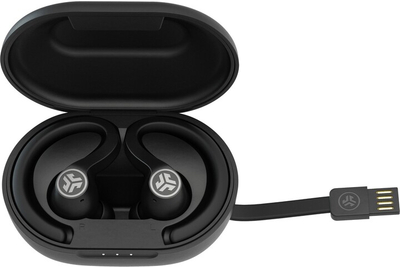 Dëgjuese JLab JBuds Air Sport True Wireless, të zeza
