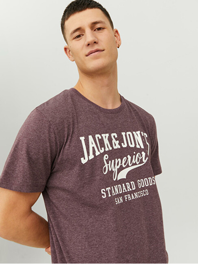 Maicë Jack&Jones JJELOGO Standard Fit 12238252 Port Royale