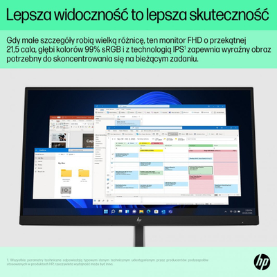Monitor HP E22 G5, 21.5", FHD IPS 75Hz, i zi