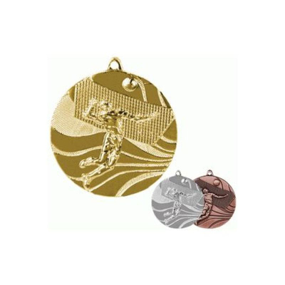 Medalje volejbolli Victoria Sport, 50mm, dekor, ngjyrë ari