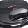 Grill elektrik HP 6715, 800W, pllaka jo-ngjitëse, i zi