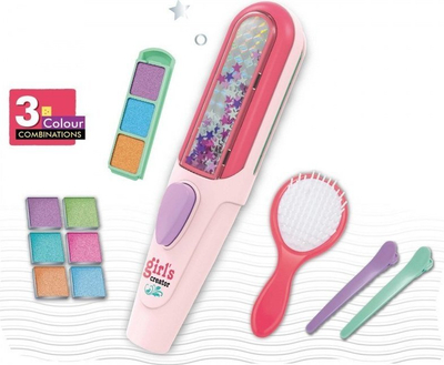 Set lodrash për ngjyrosje flokësh Girl's Creator Hair Chalk Salon, 6 ngjyra, për kalamaj 5+