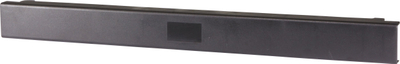 Kapak plastik rack Deltaco 19-8, 19", 1U, i zi
