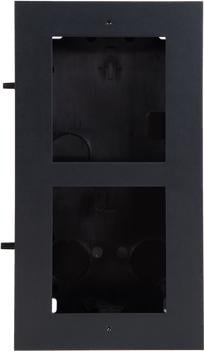 Kornizë montimi VIDOS ONE D2200-2, për 2 module, e zezë