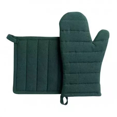 Set dorezë dhe nënvendosëse kuzhine Winkler Jona, material i ricikluar, 15 x 30 cm, shumëngjyrësh