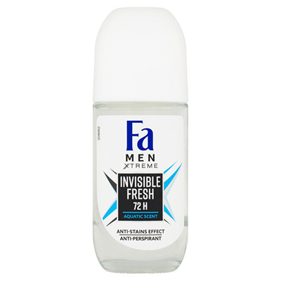 Antiperspirant Fa Xtreme Invisible Fresh 72H, 50 ml