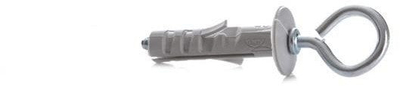 Set dyle me vidë unaze InLine HTS06, 9x40 mm, 2 copë, metalike