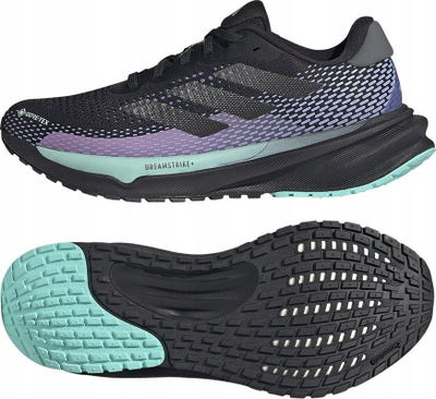 Atlete vrapimi Adidas Supernova GTX për femra, GORE-TEX, taban Continental, shumëngjyrëshe