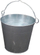 Kovë metalike No Name, 7L, e galvanizuar, argjendtë